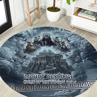 Mount Olympus Round Carpet Throne Of The Twelve Gods Greek Mythology