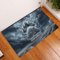 Mount Olympus Rubber Doormat Throne Of The Twelve Gods Greek Mythology