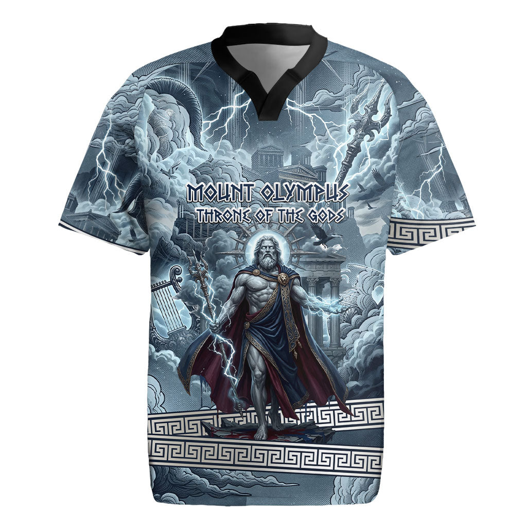 Mount Olympus Rugby Jersey Throne Of The Twelve Gods Greek Mythology