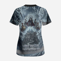 Mount Olympus Scrub Top Throne Of The Twelve Gods Greek Mythology