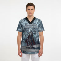 Mount Olympus Scrub Top Throne Of The Twelve Gods Greek Mythology