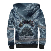 Mount Olympus Sherpa Hoodie Throne Of The Twelve Gods Greek Mythology