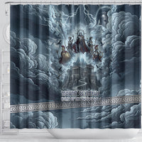 Mount Olympus Shower Curtain Throne Of The Twelve Gods Greek Mythology