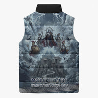 Mount Olympus Sleeveless Puffer Jacket Throne Of The Twelve Gods Greek Mythology
