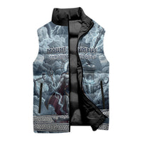 Mount Olympus Sleeveless Puffer Jacket Throne Of The Twelve Gods Greek Mythology