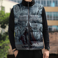 Mount Olympus Sleeveless Puffer Jacket Throne Of The Twelve Gods Greek Mythology
