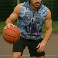 Mount Olympus Sleeveless Zip Hoodie Throne Of The Twelve Gods Greek Mythology