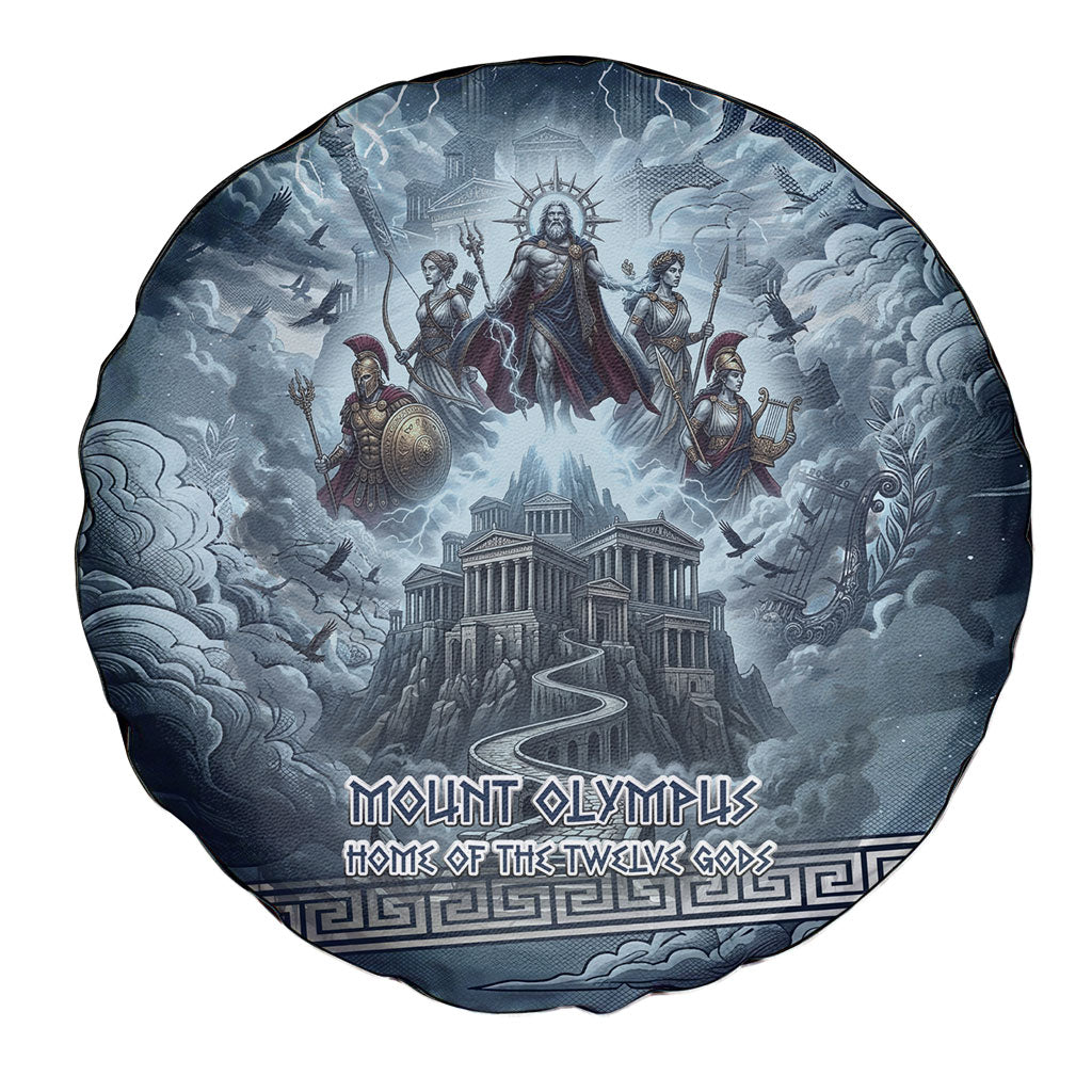 Mount Olympus Spare Tire Cover Throne Of The Twelve Gods Greek Mythology