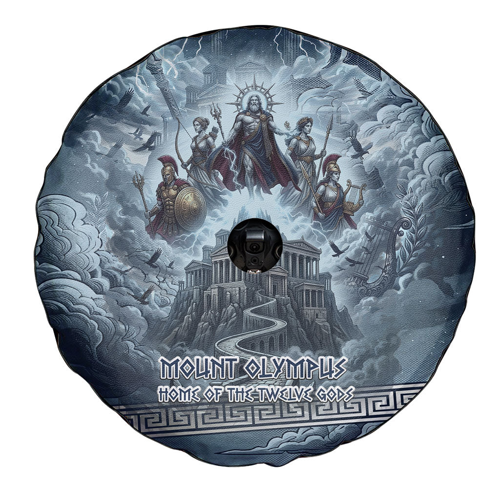 Mount Olympus Spare Tire Cover Throne Of The Twelve Gods Greek Mythology