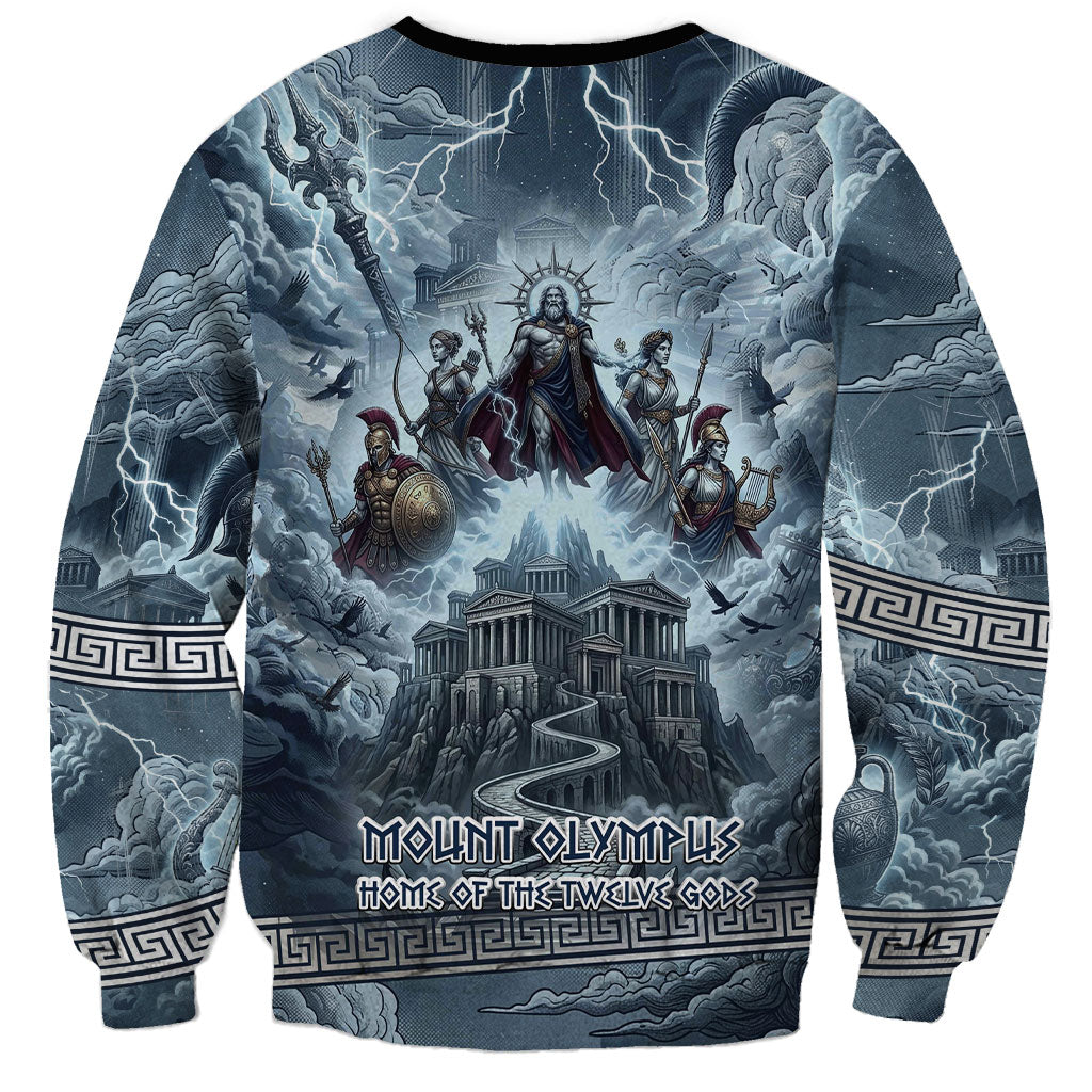 Mount Olympus Sweatshirt Throne Of The Twelve Gods Greek Mythology