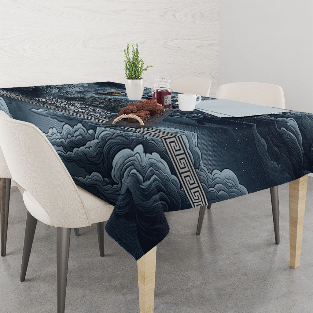 Mount Olympus Tablecloth Throne Of The Twelve Gods Greek Mythology