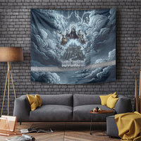 Mount Olympus Tapestry Throne Of The Twelve Gods Greek Mythology