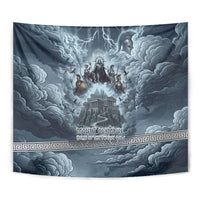 Mount Olympus Tapestry Throne Of The Twelve Gods Greek Mythology