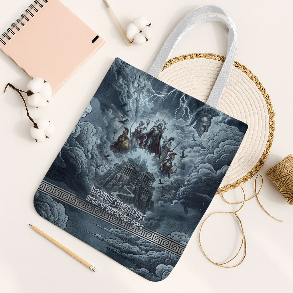 Mount Olympus Tote Bag Throne Of The Twelve Gods Greek Mythology