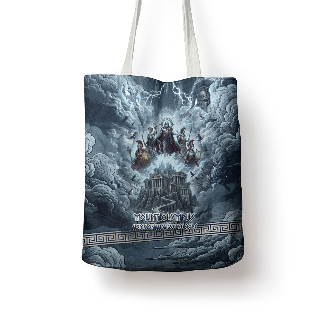 Mount Olympus Tote Bag Throne Of The Twelve Gods Greek Mythology