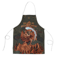 Mount Olympus Apron Greek Prometheus Torch Flame Lightning Mountain Constellations