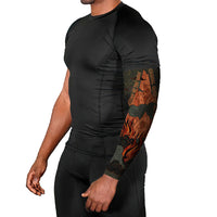 Mount Olympus Arm Sleeves Greek Prometheus Torch Flame Lightning Mountain Constellations