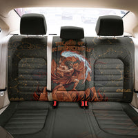 Mount Olympus Back Car Seat Cover Greek Prometheus Torch Flame Lightning Mountain Constellations