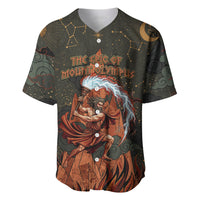 Mount Olympus Baseball Jersey Greek Prometheus Torch Flame Lightning Mountain Constellations