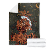 Mount Olympus Blanket Greek Prometheus Torch Flame Lightning Mountain Constellations
