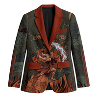 Mount Olympus Blazer Greek Prometheus Torch Flame Lightning Mountain Constellations
