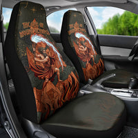 Mount Olympus Car Seat Cover Greek Prometheus Torch Flame Lightning Mountain Constellations