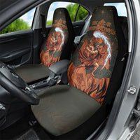 Mount Olympus Car Seat Cover Greek Prometheus Torch Flame Lightning Mountain Constellations