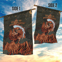 Mount Olympus Garden Flag Greek Prometheus Torch Flame Lightning Mountain Constellations