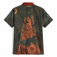 Mount Olympus Hawaiian Shirt Greek Prometheus Torch Flame Lightning Mountain Constellations