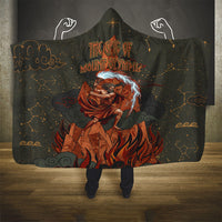 Mount Olympus Hooded Blanket Greek Prometheus Torch Flame Lightning Mountain Constellations