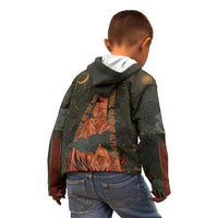 Mount Olympus Kid Hoodie Greek Prometheus Torch Flame Lightning Mountain Constellations