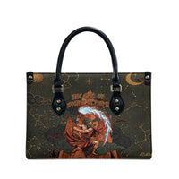 Mount Olympus Leather Bag Greek Prometheus Torch Flame Lightning Mountain Constellations