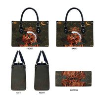 Mount Olympus Leather Bag Greek Prometheus Torch Flame Lightning Mountain Constellations