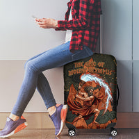 Mount Olympus Luggage Cover Greek Prometheus Torch Flame Lightning Mountain Constellations