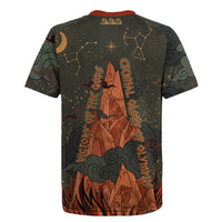 Mount Olympus Rugby Jersey Greek Prometheus Torch Flame Lightning Mountain Constellations