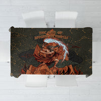 Mount Olympus Tablecloth Greek Prometheus Torch Flame Lightning Mountain Constellations