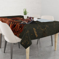 Mount Olympus Tablecloth Greek Prometheus Torch Flame Lightning Mountain Constellations