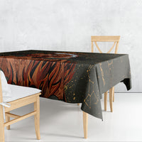 Mount Olympus Tablecloth Greek Prometheus Torch Flame Lightning Mountain Constellations