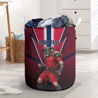 Personalized Norway Viking Laundry Basket Nordic Flag Sports Style