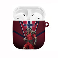 Personalized Norway Viking AirPods Case Nordic Flag Sports Style