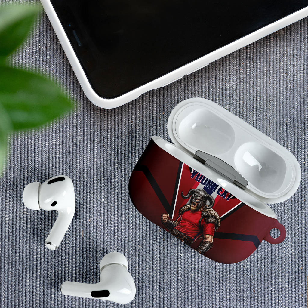 Personalized Norway Viking AirPods Case Nordic Flag Sports Style