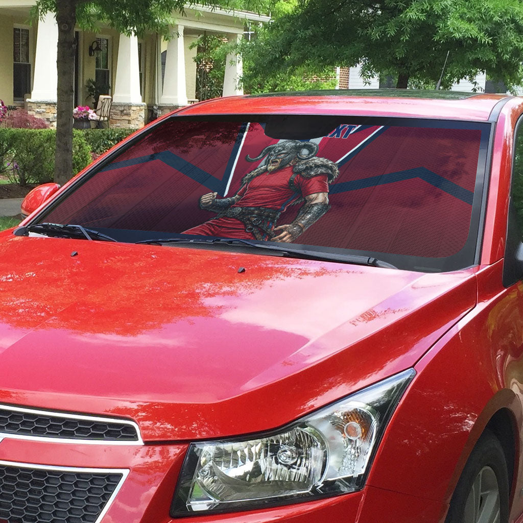 Personalized Norway Viking Auto Sun Shade Nordic Flag Sports Style