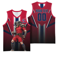 Personalized Norway Viking Basketball Jersey Nordic Flag Sports Style