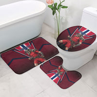 Personalized Norway Viking Bathroom Set Nordic Flag Sports Style