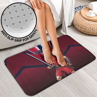 Personalized Norway Viking Bathroom Set Nordic Flag Sports Style