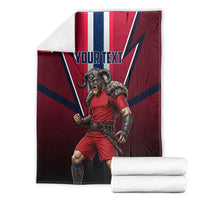Personalized Norway Viking Blanket Nordic Flag Sports Style