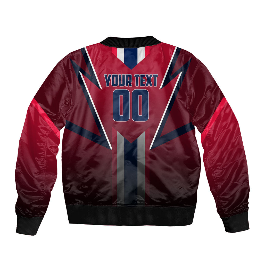 Personalized Norway Viking Bomber Jacket Nordic Flag Sports Style