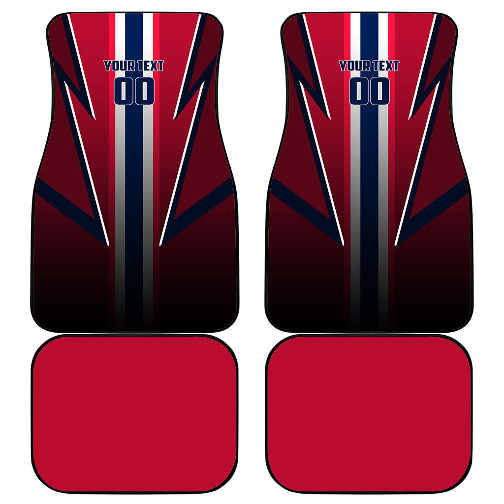 Personalized Norway Viking Car Mats Nordic Flag Sports Style