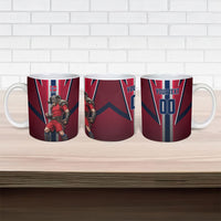 Personalized Norway Viking Ceramic Mug Nordic Flag Sports Style