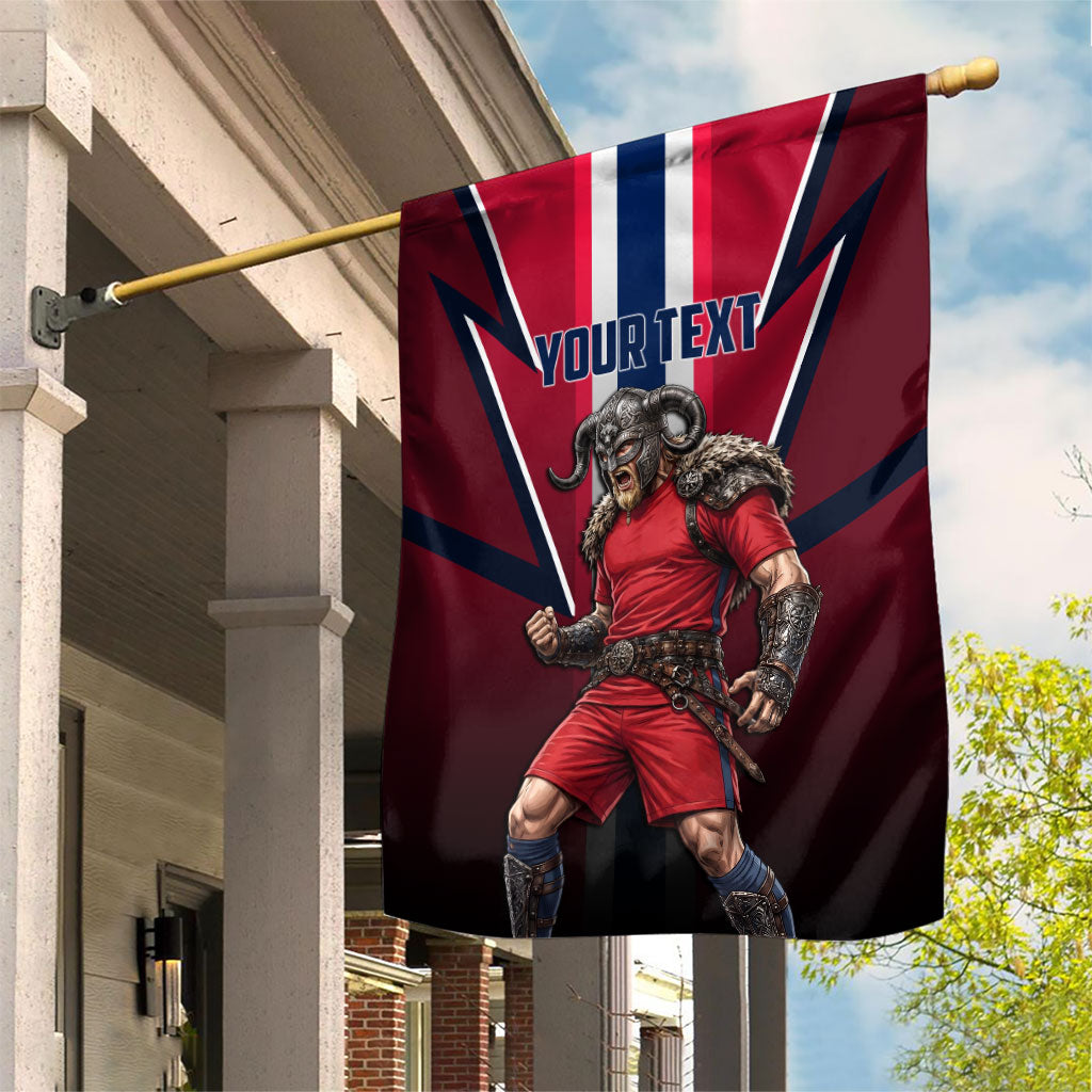 Personalized Norway Viking Garden Flag Nordic Flag Sports Style